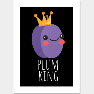 Plum King Cute Posters and Art
